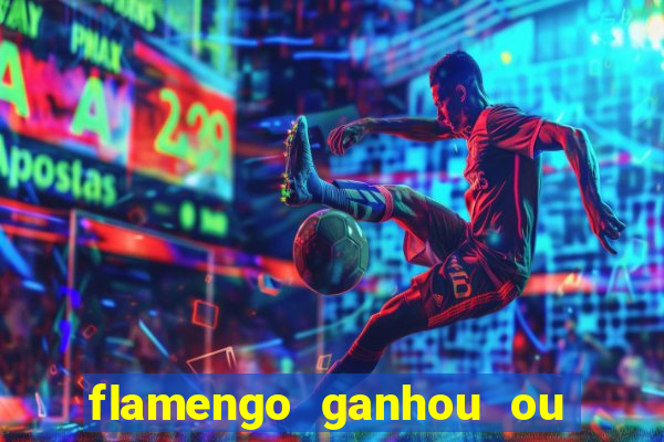 flamengo ganhou ou perdeu hoje